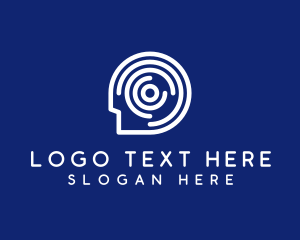 Signal - Signal Brain Head logo design