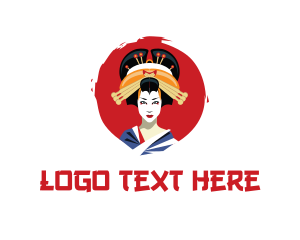 Tokyo - Japanese Geisha Beauty logo design