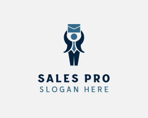 Salesman - Work Corporate Employee logo design