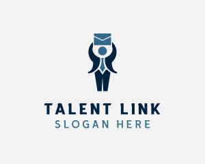 Staffing - Work Corporate Employee logo design