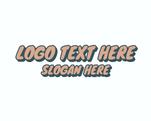 Hobbyist - Retro Comic Style logo design