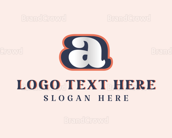 Creative Business Letter A Logo