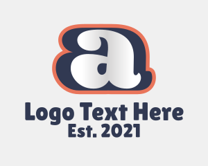 A - Vintage Creative Letter A logo design