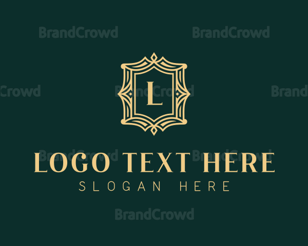 Luxury Regal Shield Logo