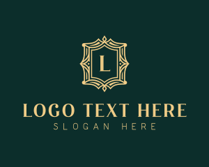 University - Luxury Regal Shield logo design
