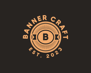 Retro Banner Studio logo design