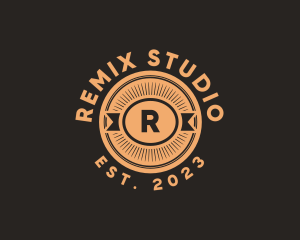 Retro Banner Studio logo design