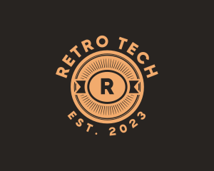 Retro Banner Studio logo design