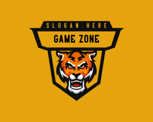 Gaming Tiger Streamer logo design