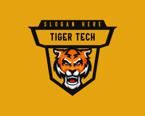 Gaming Tiger Streamer logo design