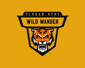 Gaming Tiger Streamer logo design