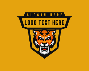 Streamer - Gaming Tiger Streamer logo design