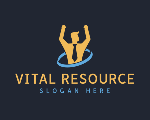 Business Human Resources logo design