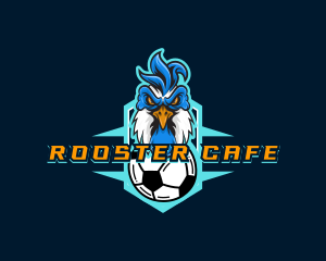 Rooster - Soccer Varsity Rooster logo design