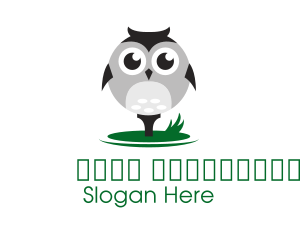 Owl - Owl Golf Ball logo design
