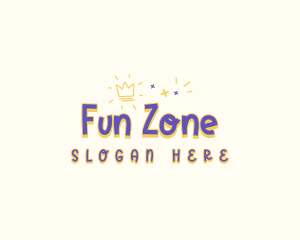 Fun Princess Party logo design