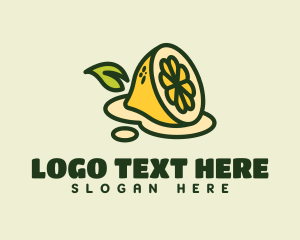 Lemonade Stand - Fruit Lemon Juice logo design