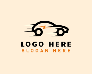 Lightning Speed Car Logo