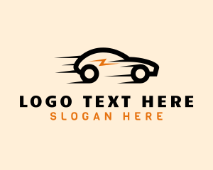 Lightning Speed Car Logo