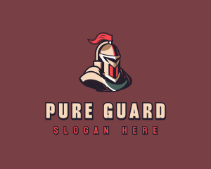 Royal Guard Knight logo design