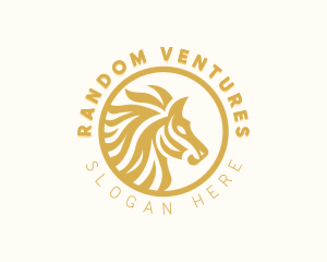 Legal Advisory Horse  logo design