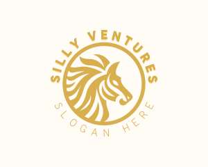 Legal Advisory Horse  logo design