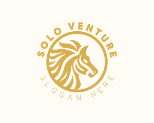 Legal Advisory Horse  logo design