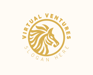 Legal Advisory Horse  logo design