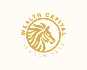 Legal Advisory Horse  logo design