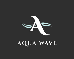 Luxury Wave Business logo design