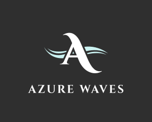 Luxury Wave Business logo design