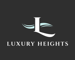 Luxury Wave Business logo design