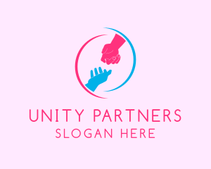 Cooperation - Helping Hand Organization logo design