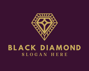 Gold Diamond Jewelry logo design