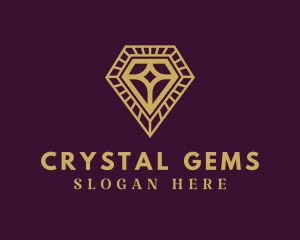 Gold Diamond Jewelry logo design