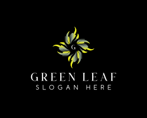 Natural Leaves Wellness logo design