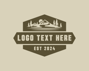 Nature - Nature Mountain Travel logo design