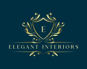 Elegant Luxury Royal Crest logo design