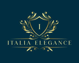 Elegant Luxury Royal Crest logo design