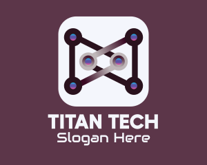 Modern Tech Company logo design