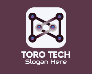 Modern Tech Company logo design