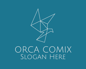 Bird Aviary Origami  Logo