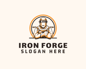 Ironwork - Welding Machinist Ironwork logo design