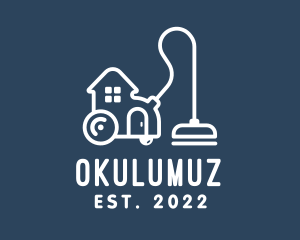 Caretaker - House Cleaning Vacuum logo design