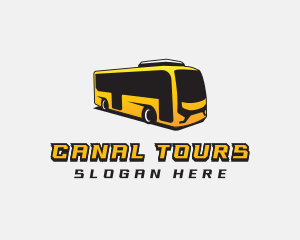 Travel Tour Bus logo design