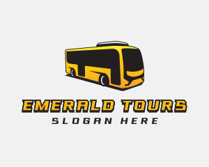 Travel Tour Bus logo design