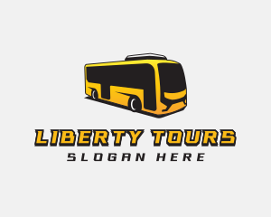 Travel Tour Bus logo design