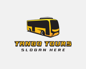 Travel Tour Bus logo design