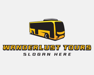 Travel Tour Bus logo design