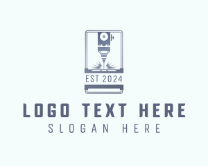 Mechanical - Laser Cutting Machinery logo design